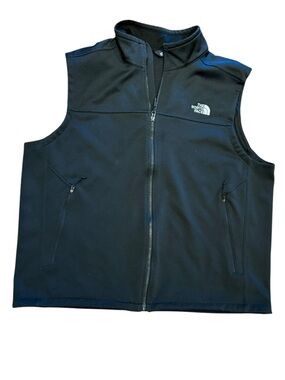 The North Face Windwall Men’s XXL Black Zip-Up Vest